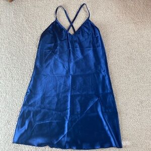 NWOT SHEIN Dark Blue Nightgown